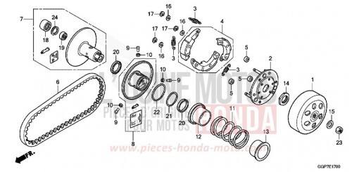 DRIVEN FACE NSC50T2F de 2015